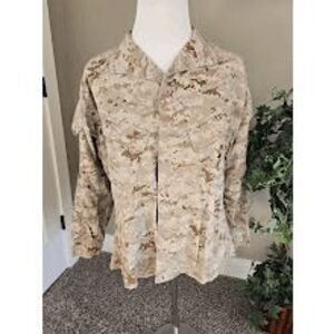 American Apparel Military Shirt Sz M